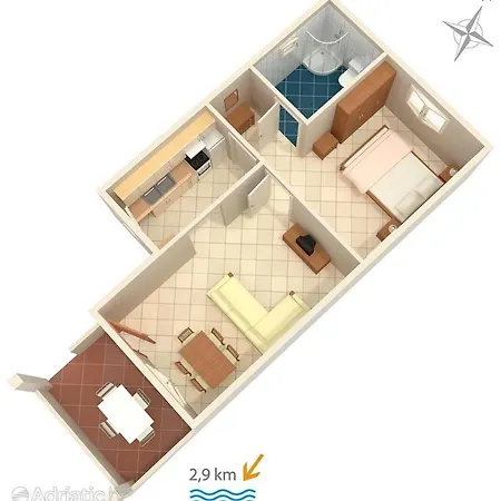 Oleander App A1 Apartment *